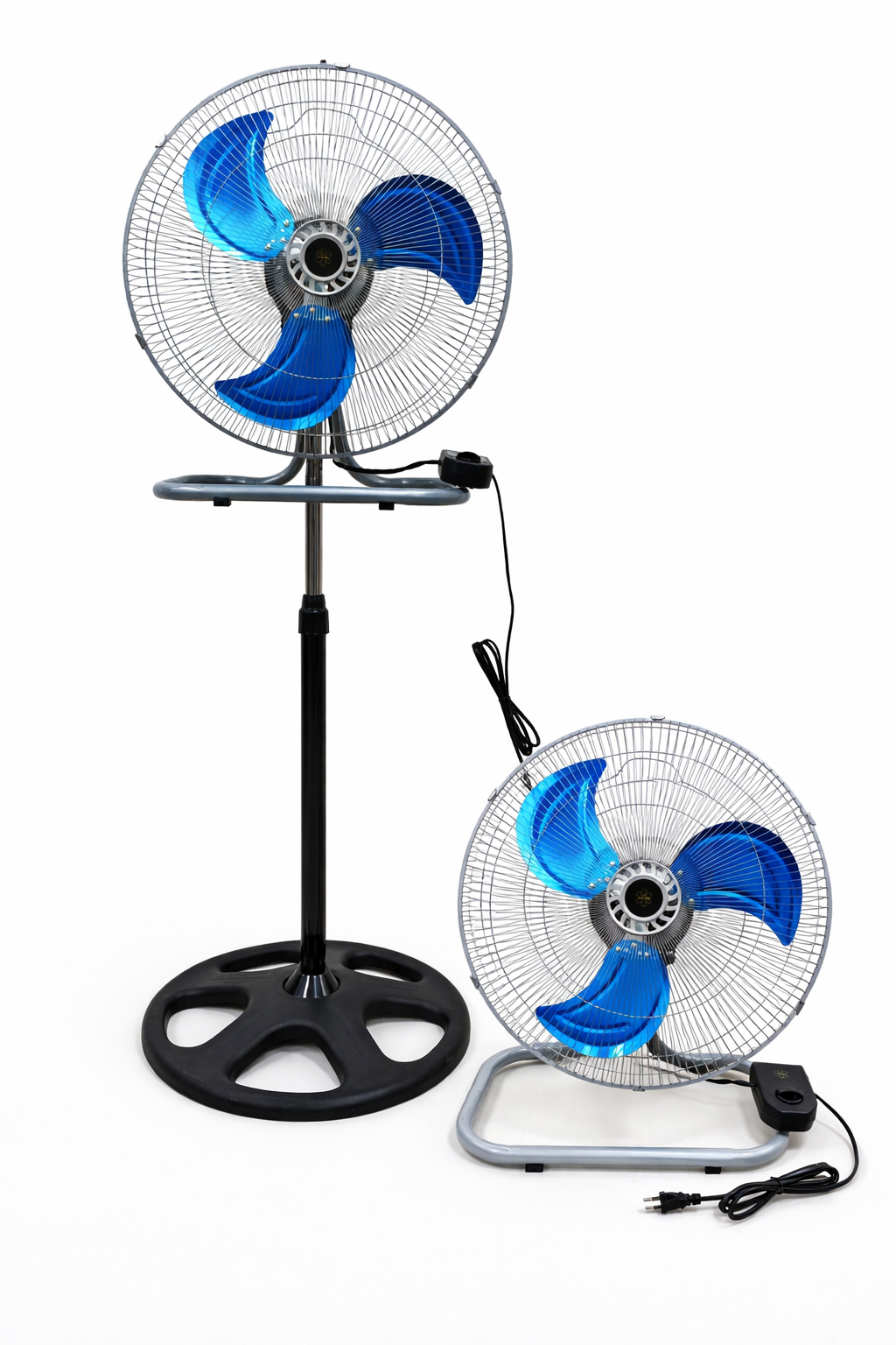 Gülşah Fan Ayaklı Vantilatör 18” | Güçlü ve Sessiz Fan | 55W Tasarruflu | Yükseklik Ayarlı | Ev Tipi Krom